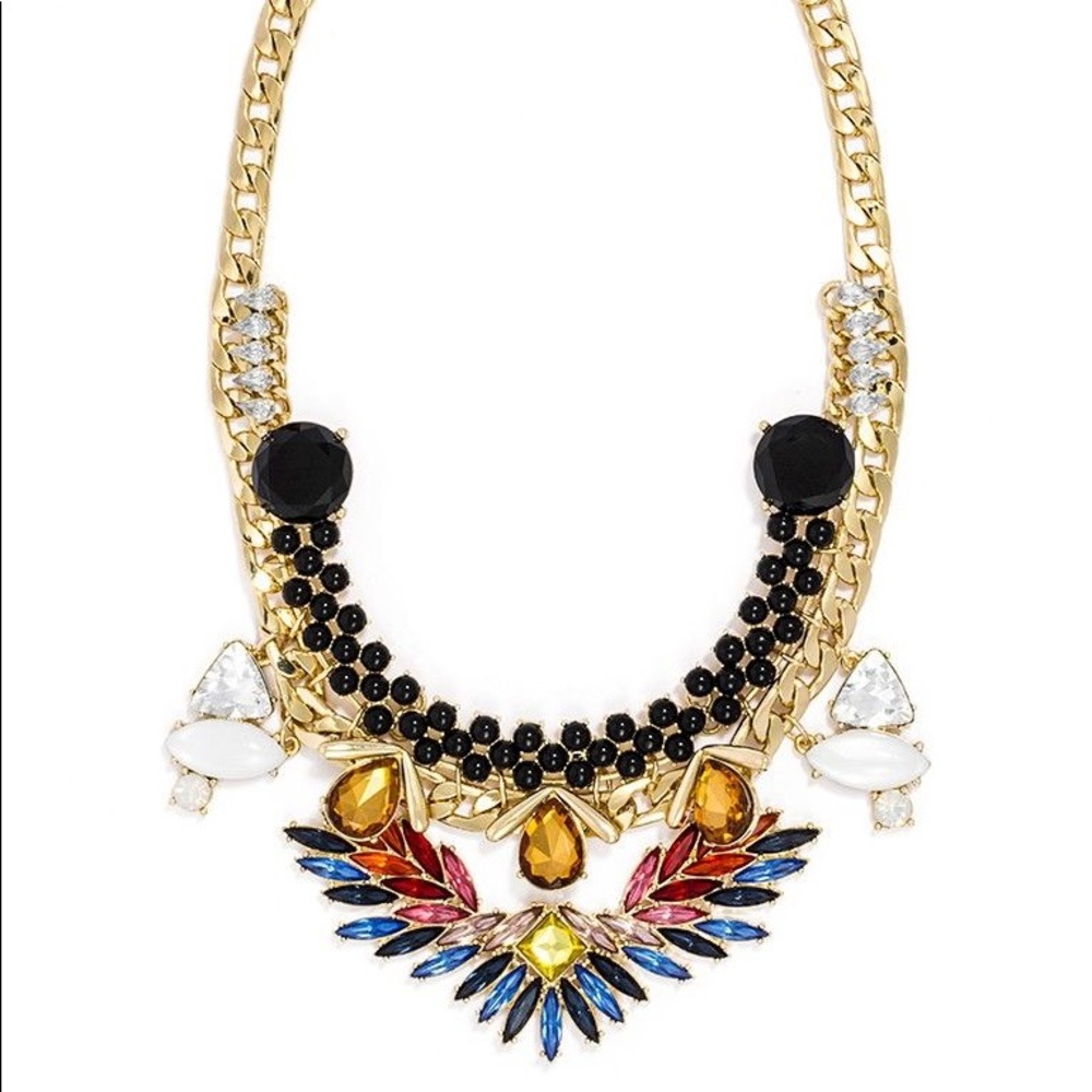 BaubleBar Bird of Prey Bib Statement Necklace